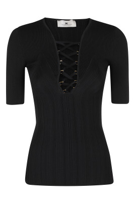 haut-en-maille-noir-a-col-en-v