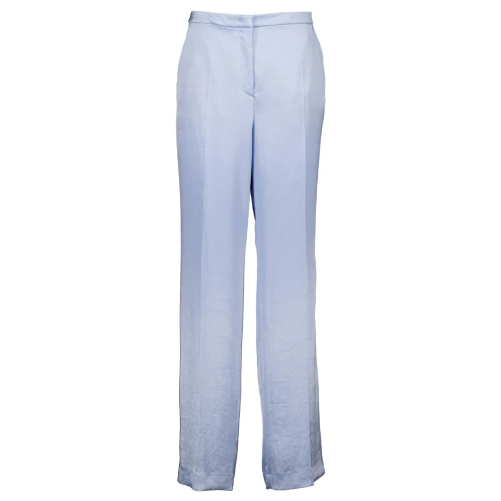 Marc Cain Women's Blue Straight Trousers, 2XL, Stylish Top