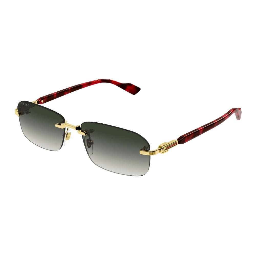 Gucci Yellow Sunglasses, Male, 56 Mm, Sunglasses