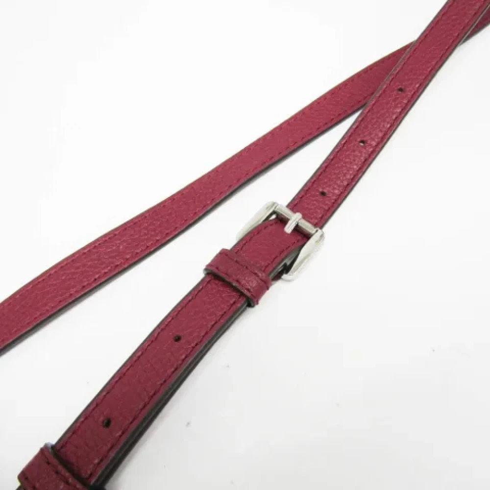 Michael Kors Pre-owned Leather handbags Red Dames