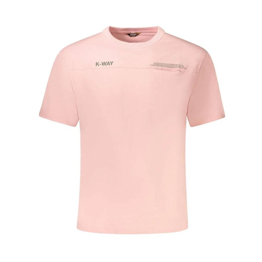 K-Way - Tops > T-Shirts - Pink - K-Way - Modalova