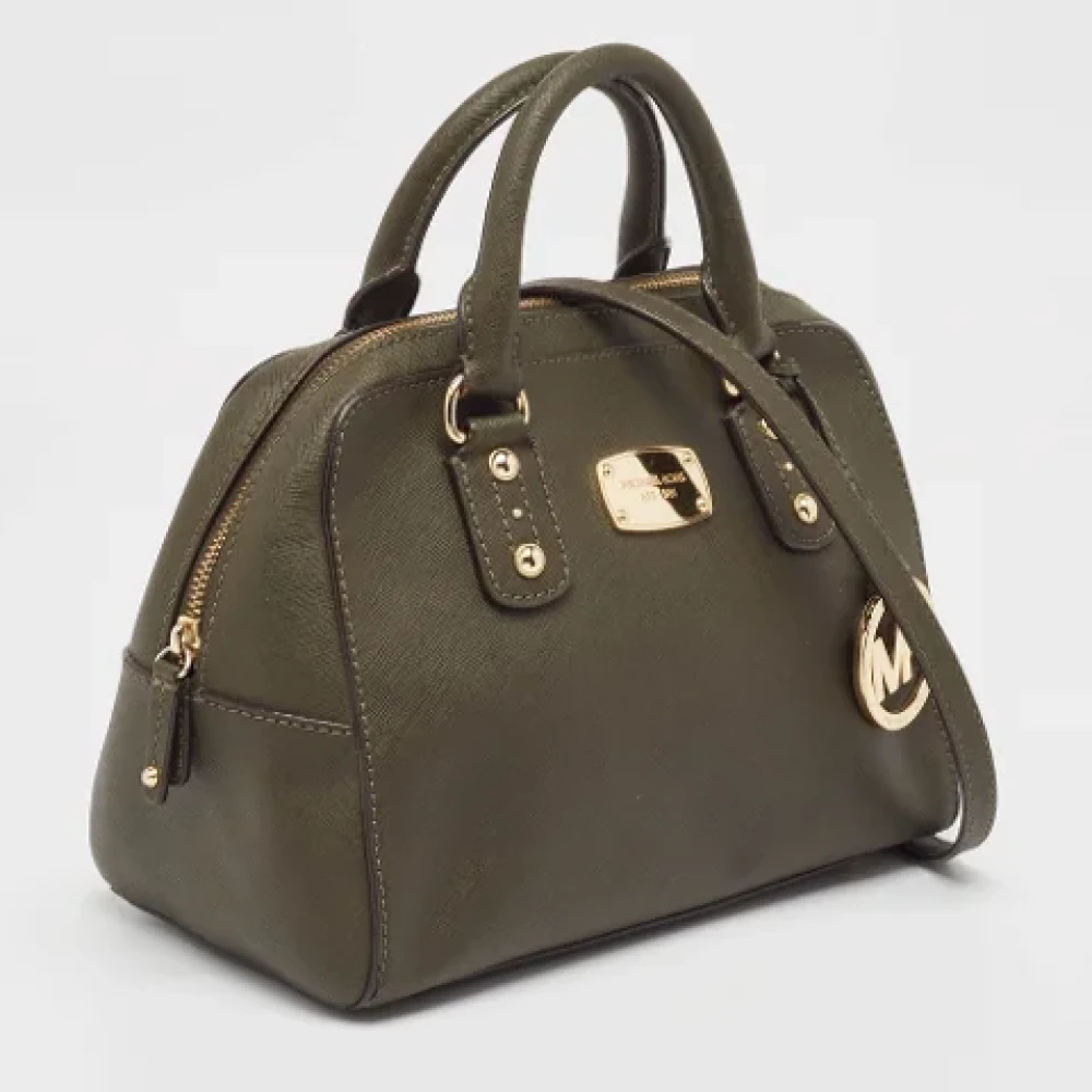 Michael Kors Pre-owned Leather handbags Green Dames