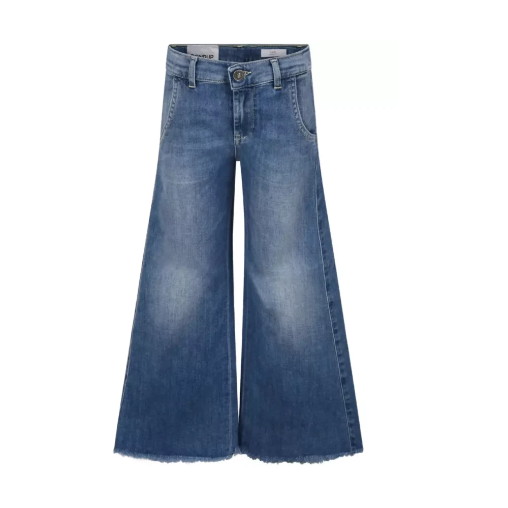 Dondup Barn Flare Denim Jeans Blue, Flicka