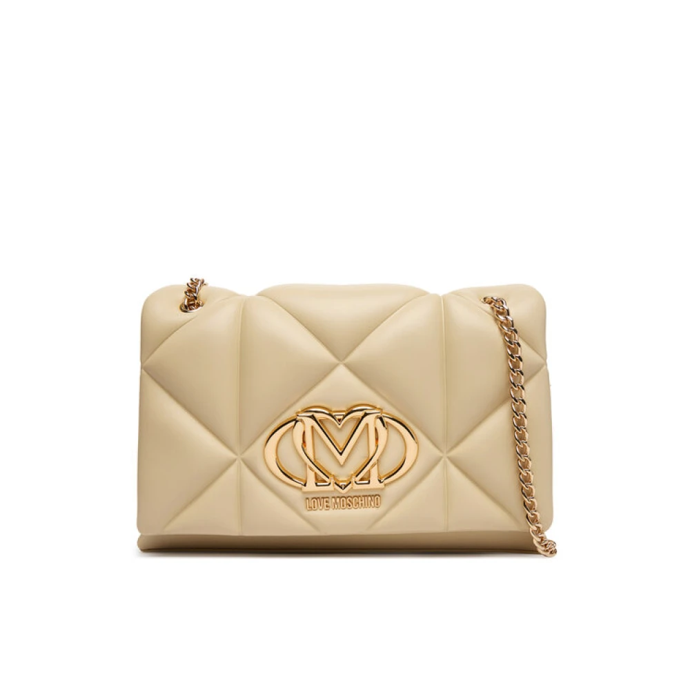 Love Moschino Mujer Beige Bolsos, Talla: One Size