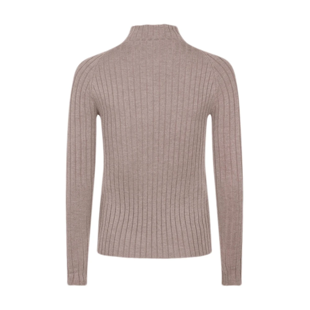 Ydence Lange Mouw Top Kit Brown Dames