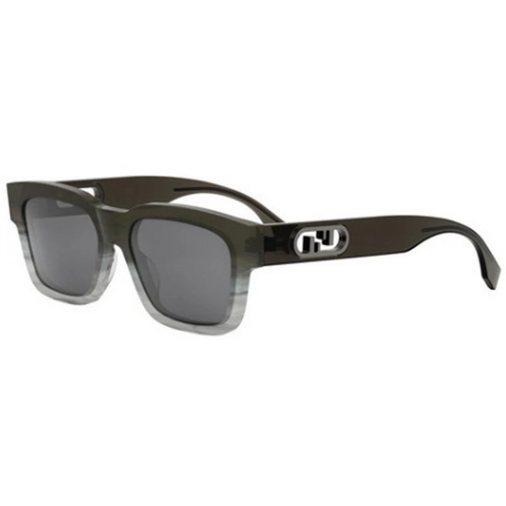 Fendi Unisex Gray Sunglasses, 53 Mm, Authentic Lock Glasses With Top-Notch Service