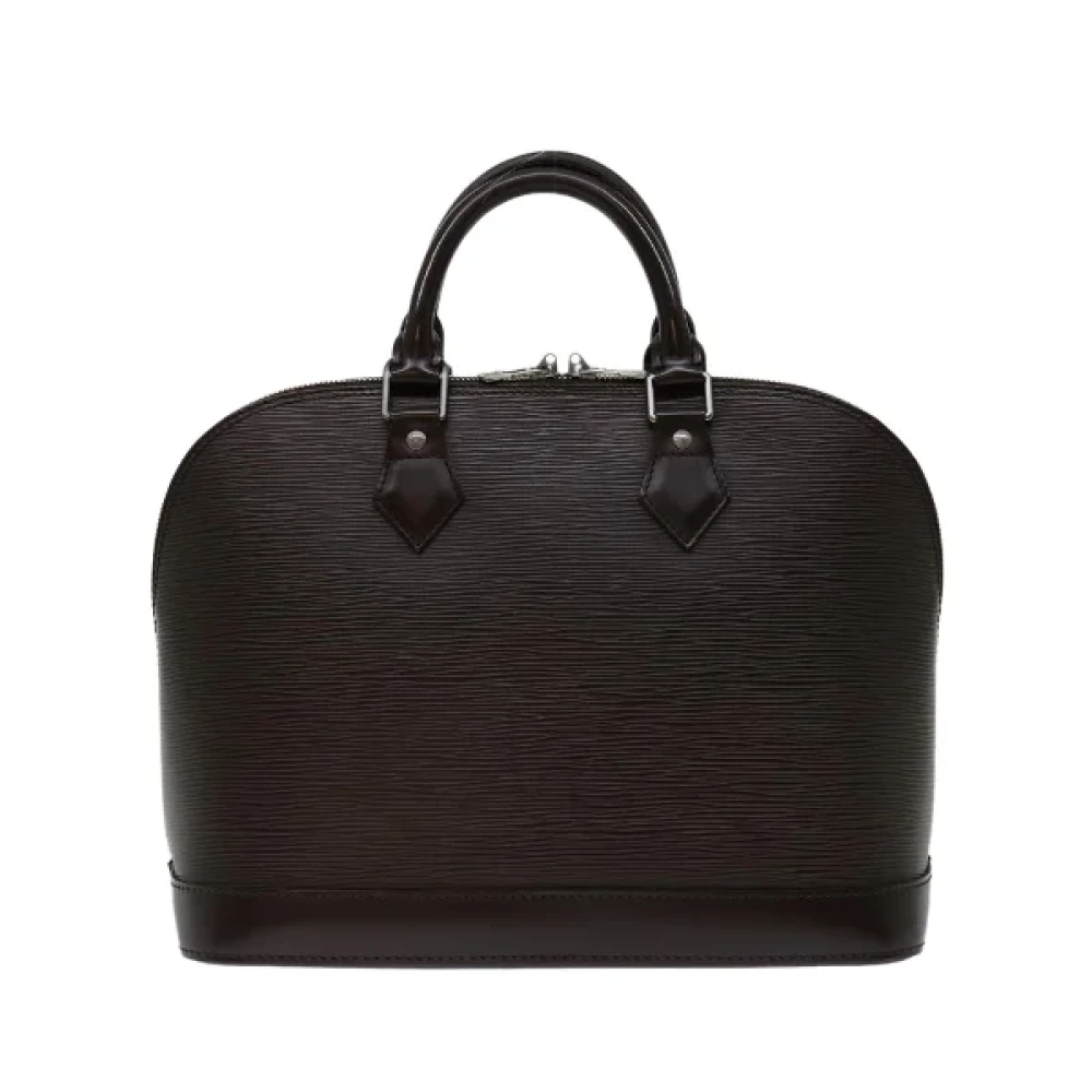 Louis Vuitton Vintage Pre-owned Leather handbags Brown Dames