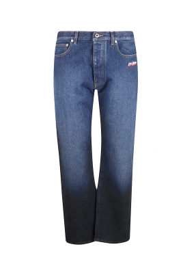 Spray Diagonal Relax Jeans