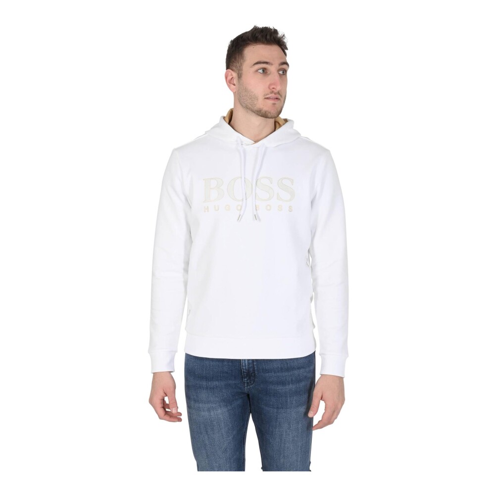 White hugo deals boss sweatshirt