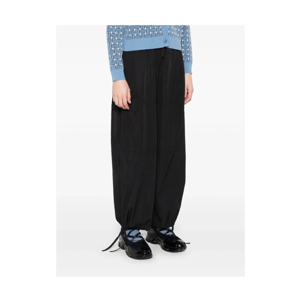 Kenzo Cargo Stijl Zwarte Broek Black Dames