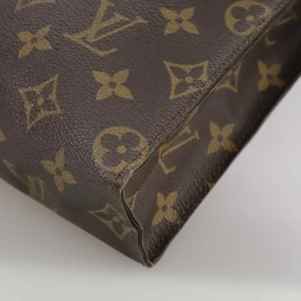 Louis Vuitton Vintage Pre-owned Canvas clutches Brown Dames