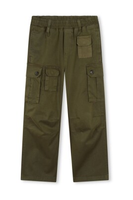 pantalon-cargo-vert-taille-elastiquee