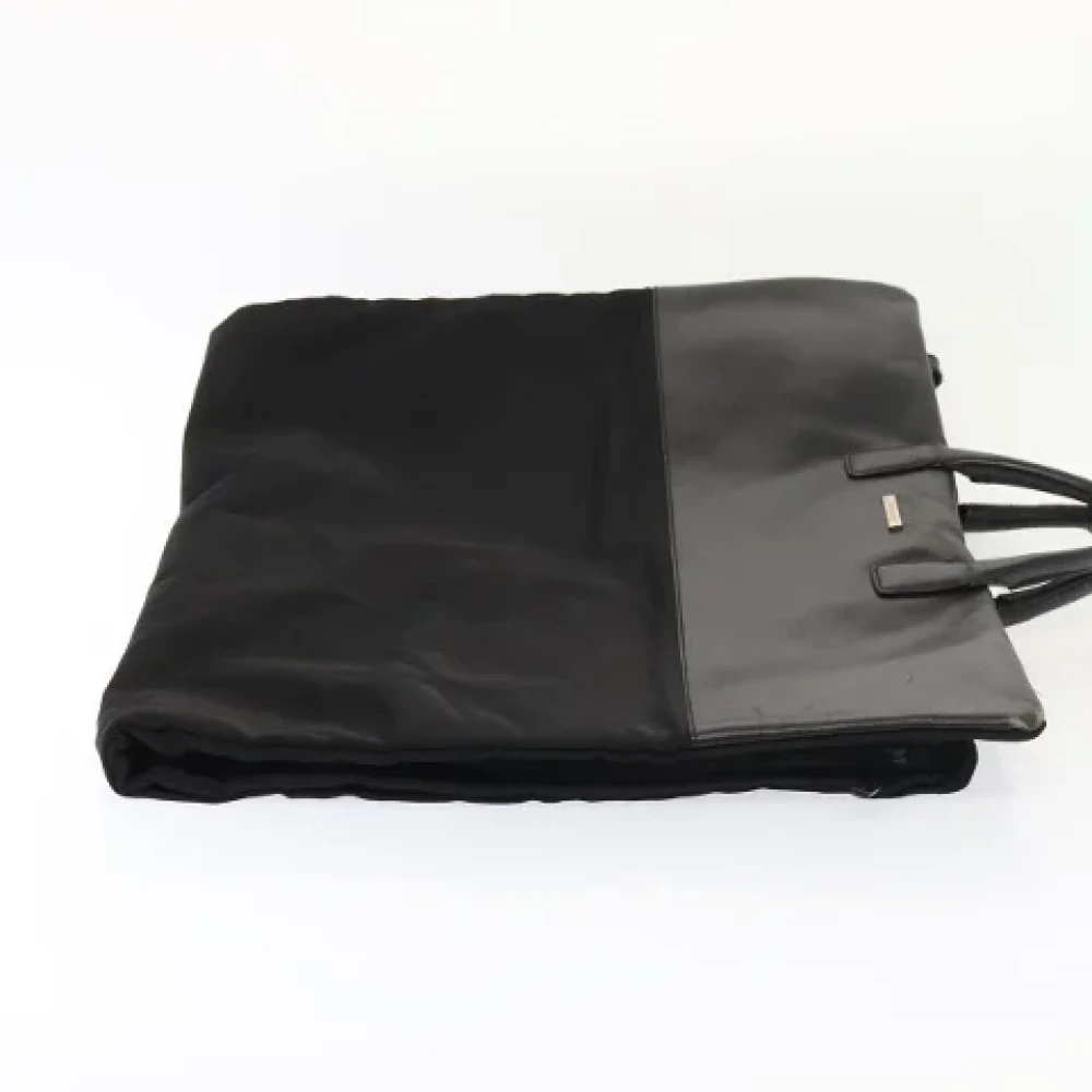 Gucci Vintage Pre-owned Nylon travel-bags Black Dames
