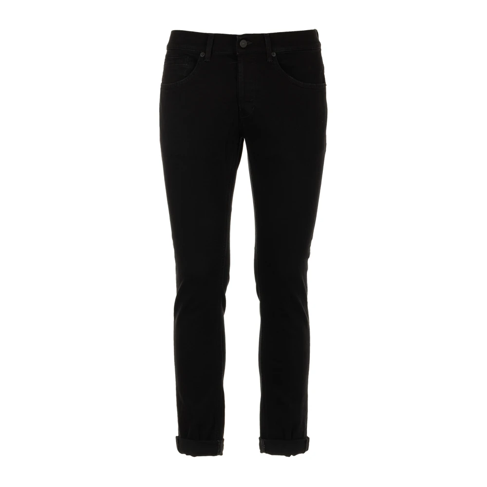 Dondup Zwarte Broek George Stijl Black Heren