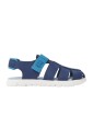 blauwe-leren-hookandloop-sandalen