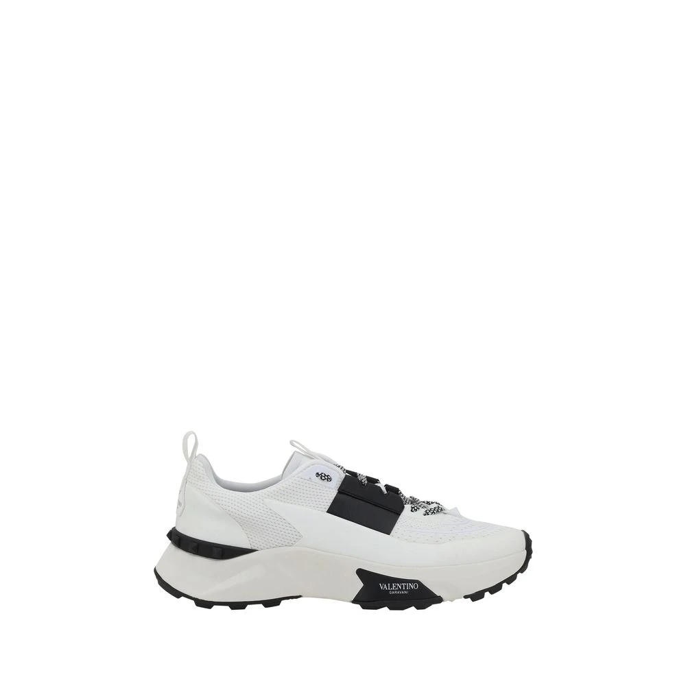 Valentino Garavani Gedurfde Leren Sneakers Heren Schoenen Wit