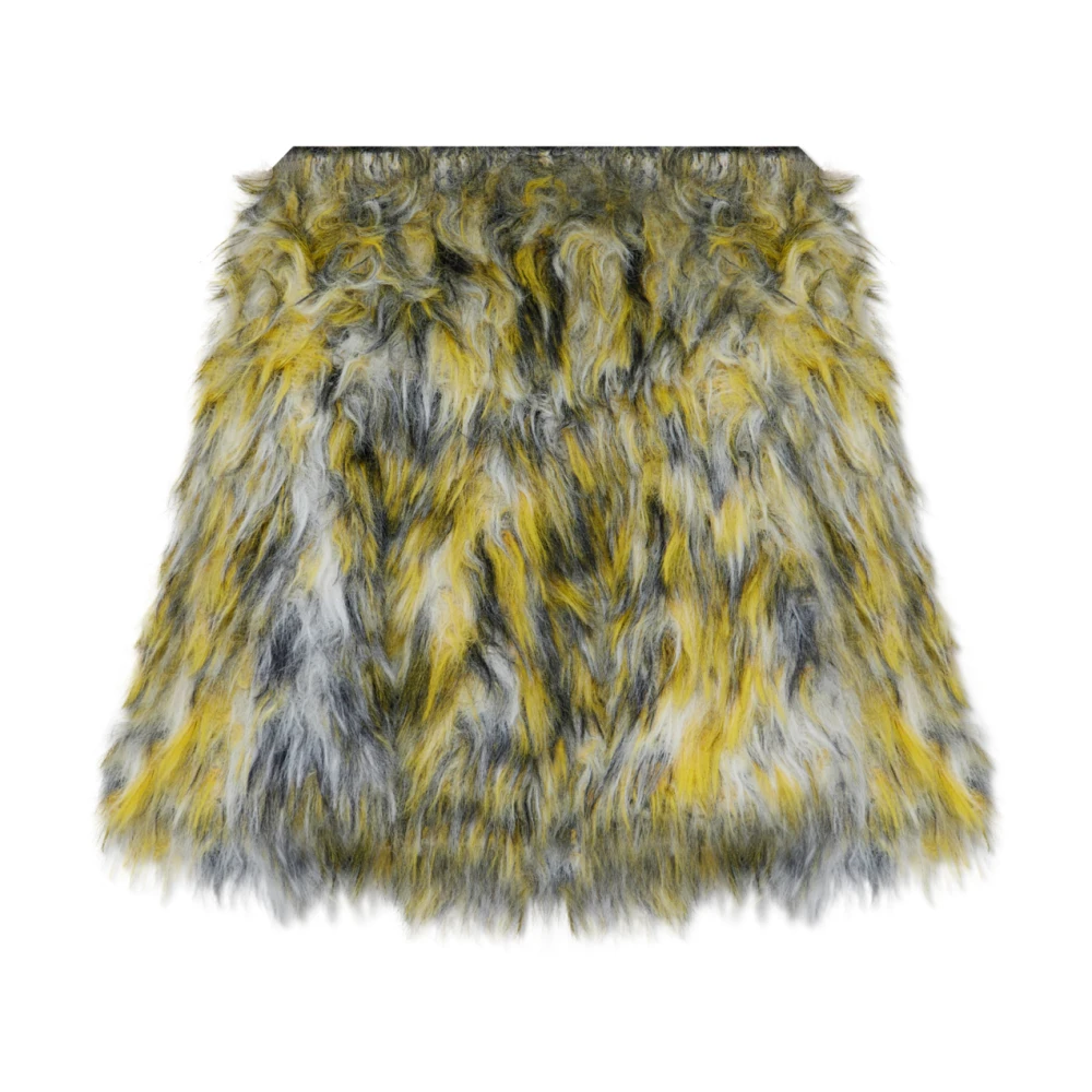 Diesel Femme Jaune - M-Astrella Skirt - Jupes - Taille: 38 Fr