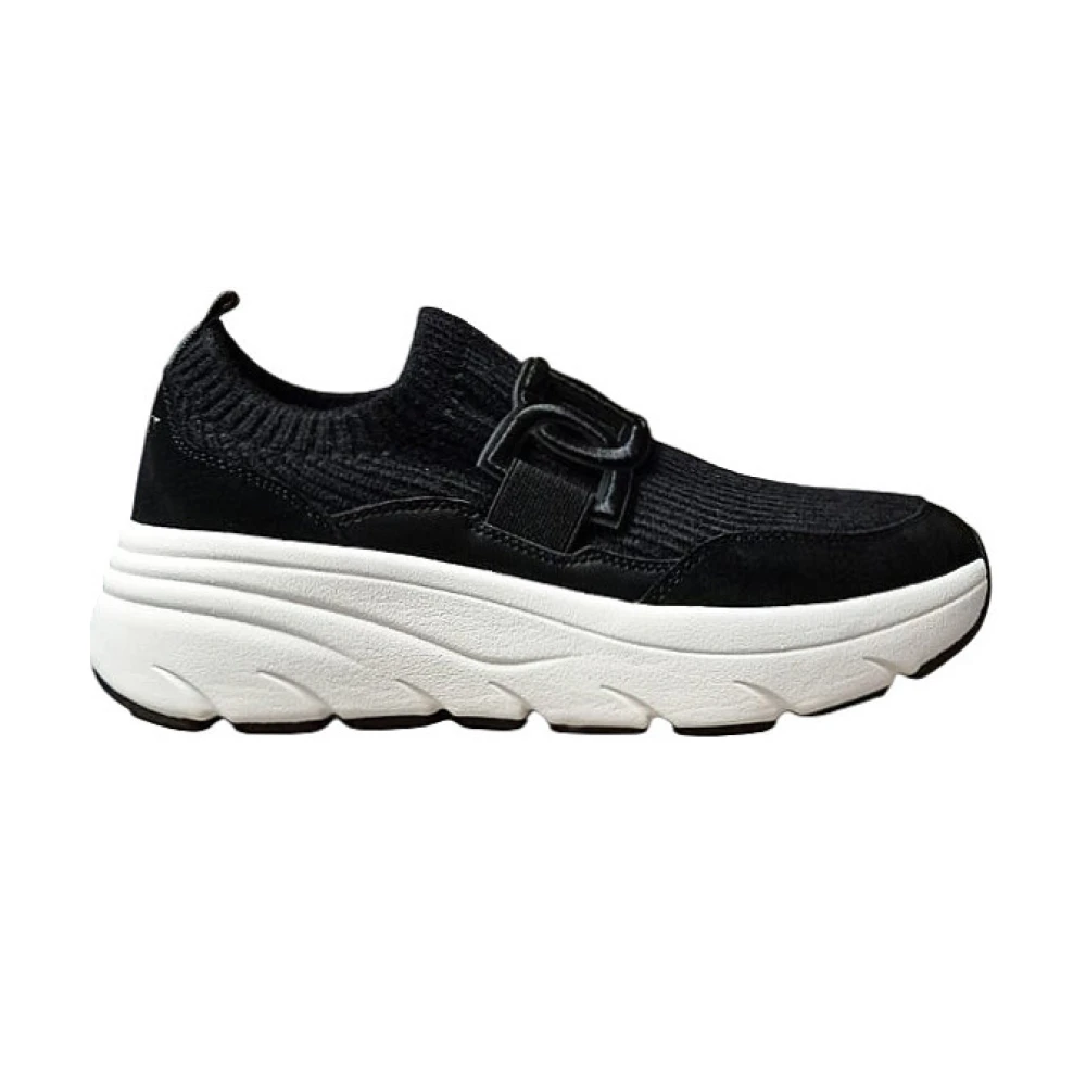 Twinset Running Slip-On Sneakers Dames Schoenen Zwart