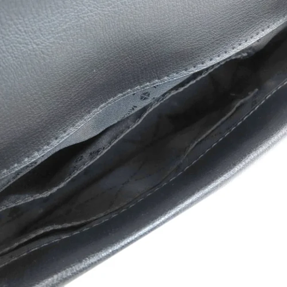 Michael Kors Pre-owned Canvas shoulder-bags Black Dames