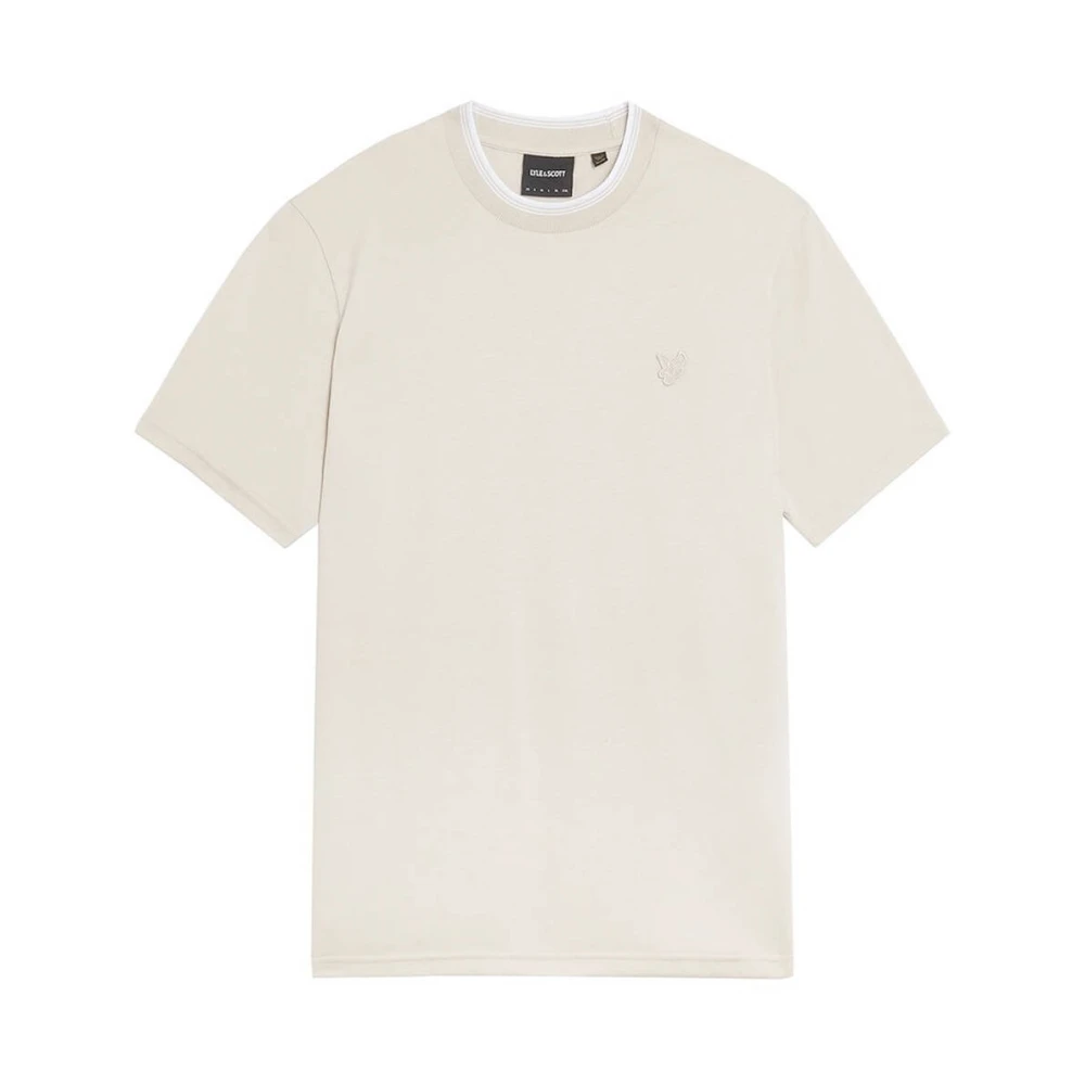 Lyle & Scott Korte mouw T-shirt Ts2227Ton Beige Heren