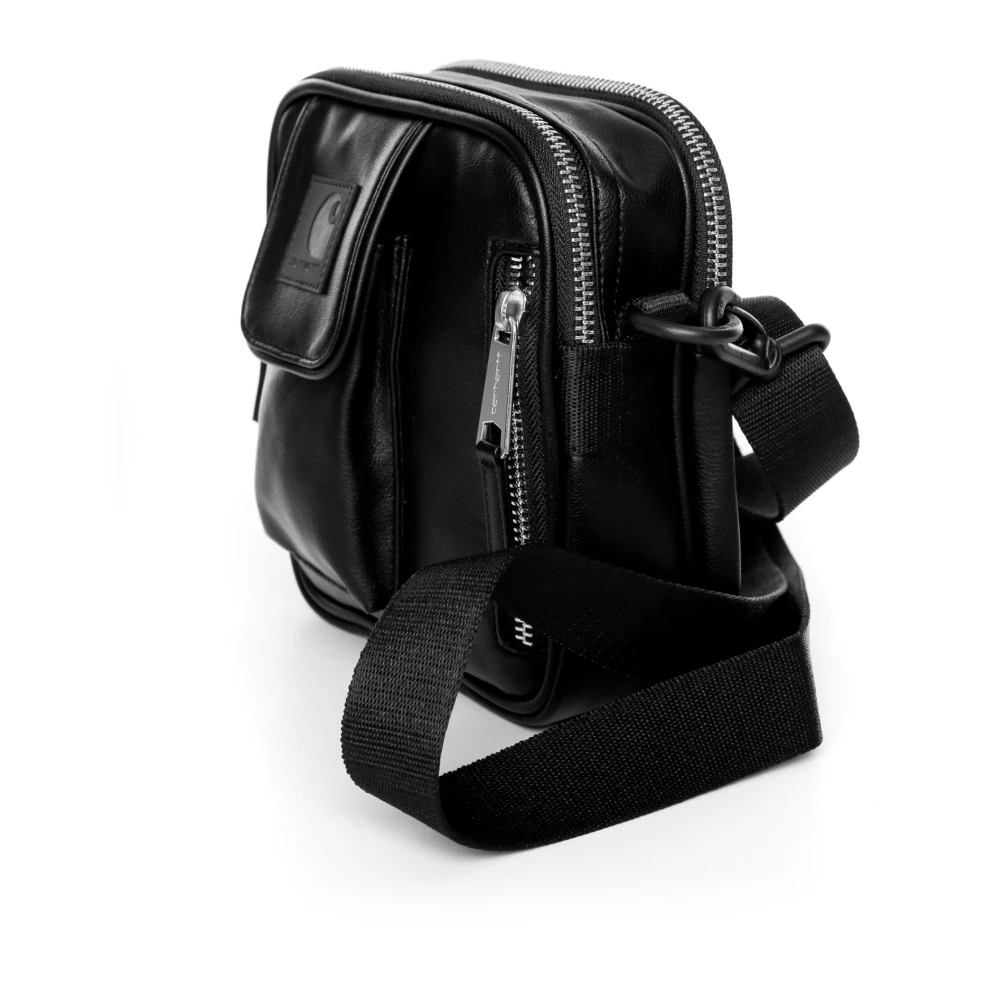 Carhartt WIP Vierkante Schoudertas met Ritssluiting Black Heren