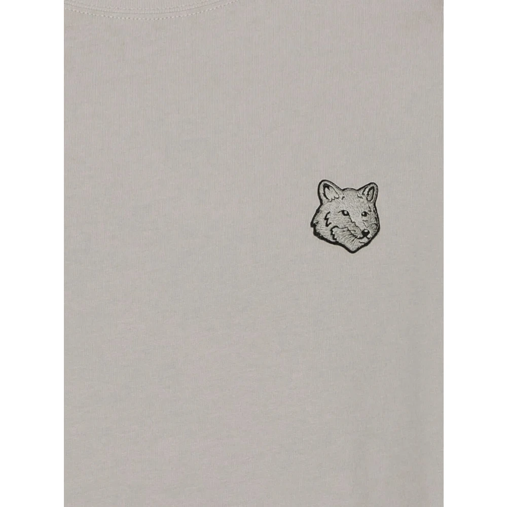 Maison Kitsuné Mannen T-shirt Collectie Gray Heren