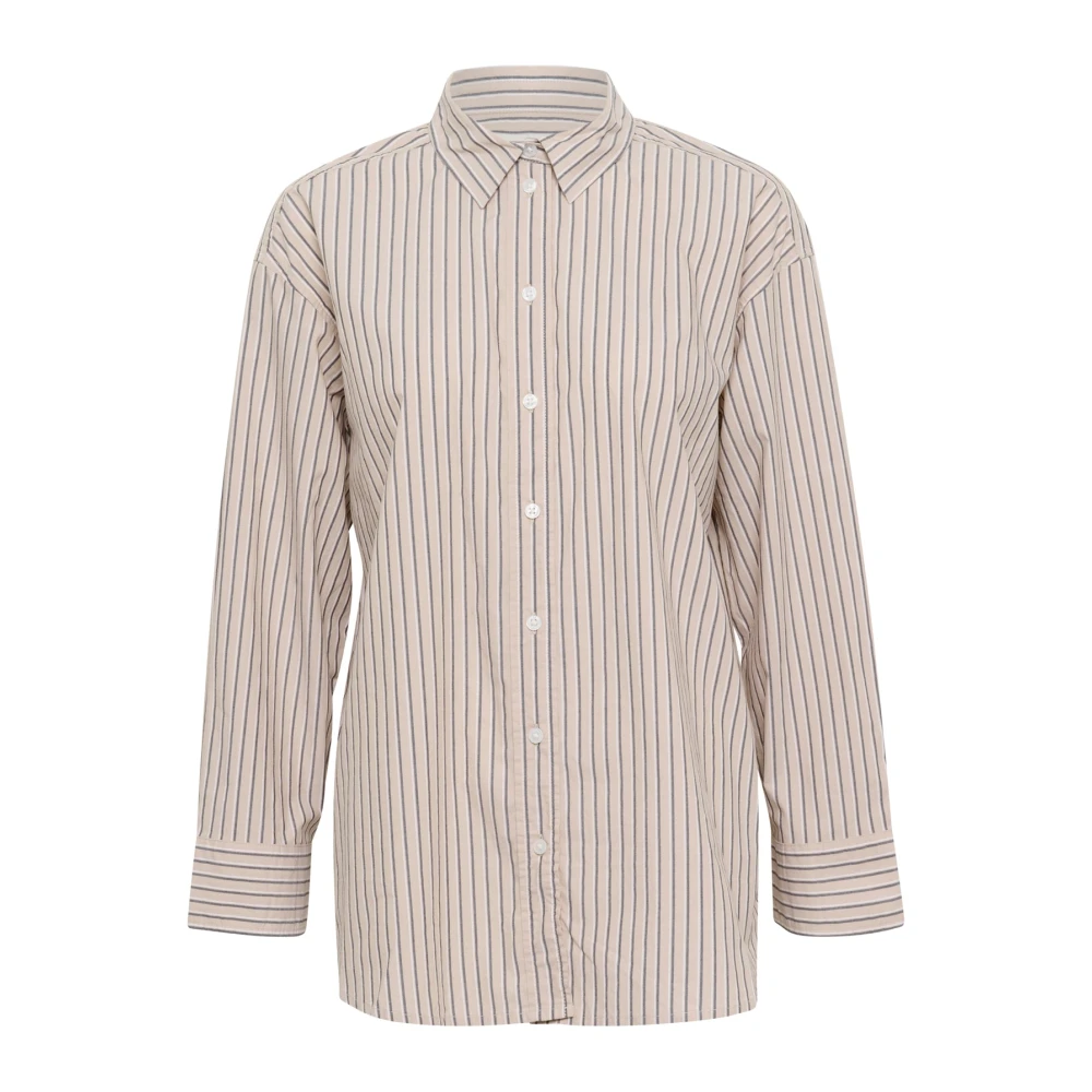 Part Two Women's Beige Shirts, 2XL, Savannapw Sh Bluser