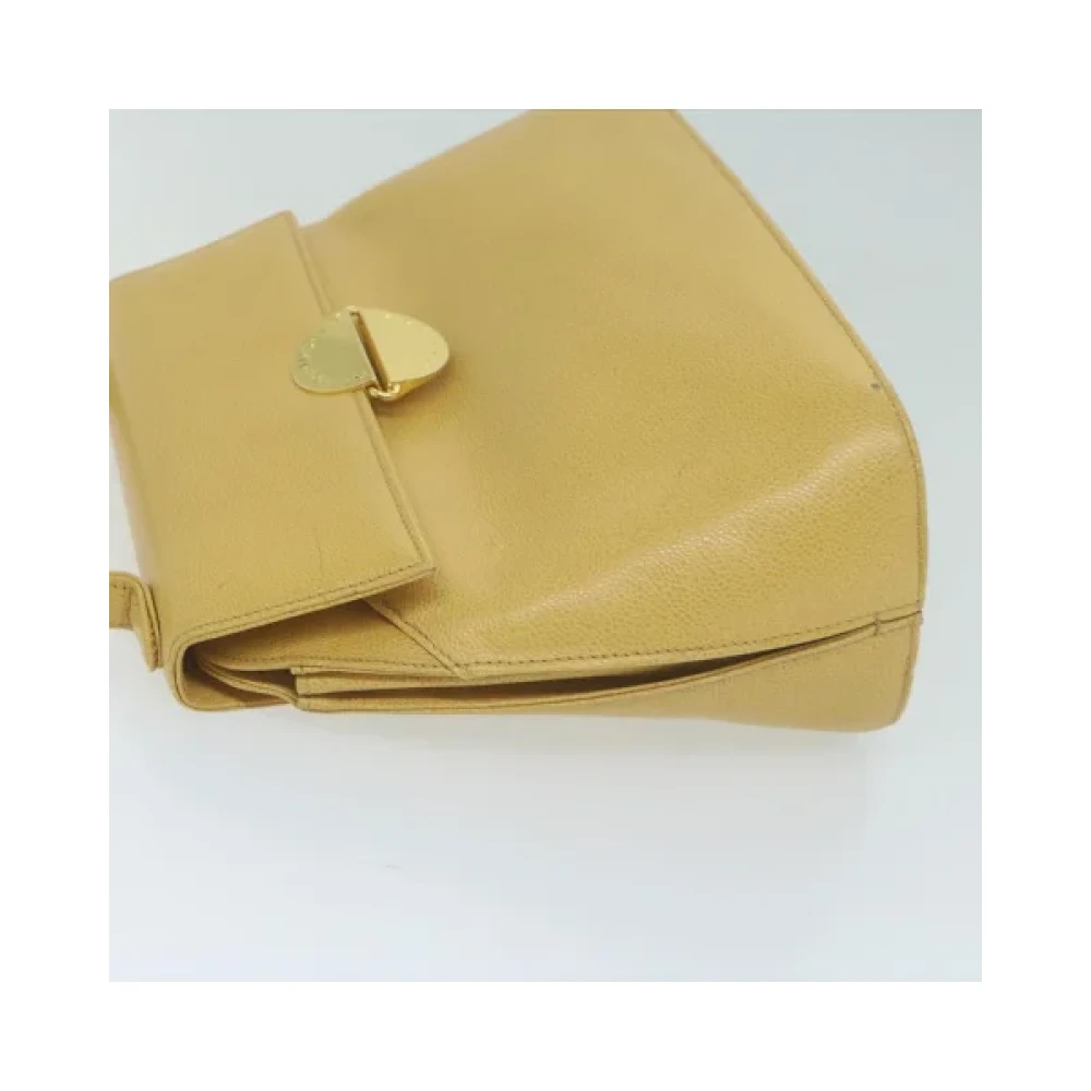Givenchy Pre-owned Leather handbags Yellow Dames