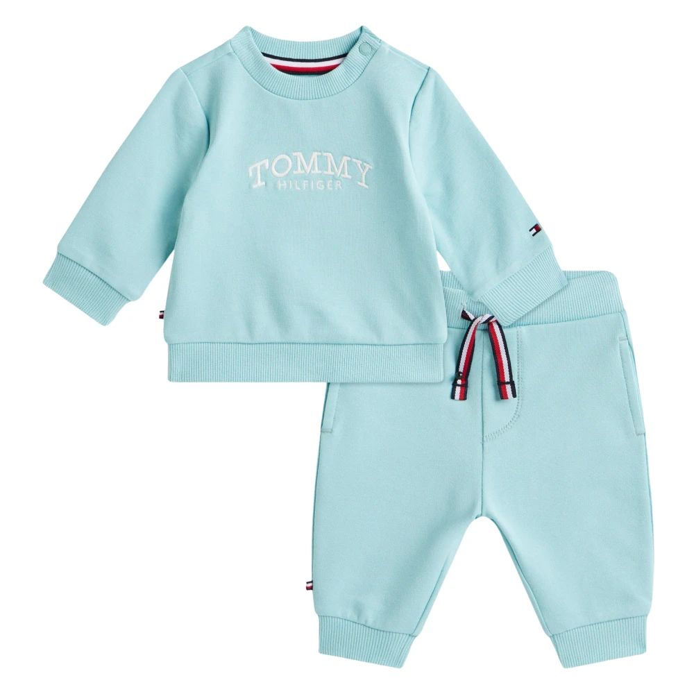 Tommy Hilfiger Boys Blue Kids Sport Sets, 3 M, Monotype Tracksuit