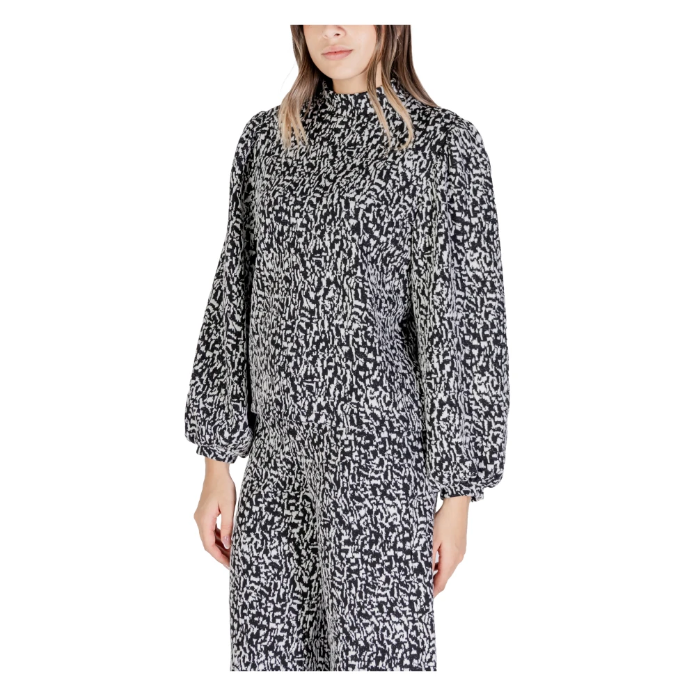 Ichi Herfst Winter Dames Sweatshirts Collectie Black Dames