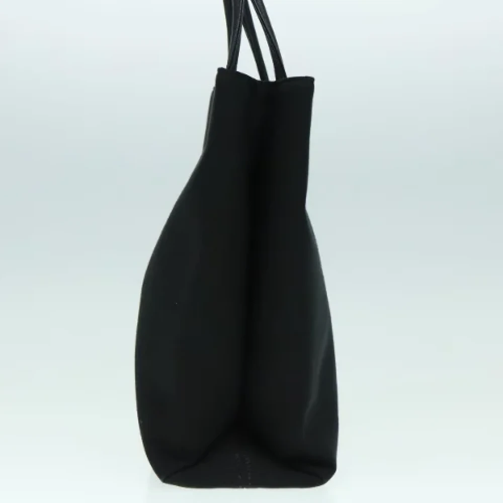 Burberry Vintage Pre-owned Canvas handbags Black Dames