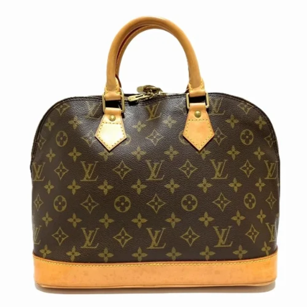 Louis Vuitton Vintage Pre-owned Canvas handbags Brown Dames