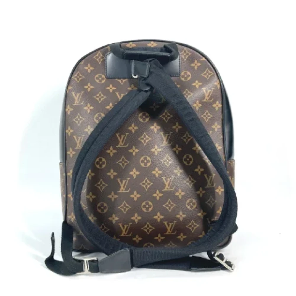 Louis Vuitton Vintage Pre-owned Fabric shoulder-bags Brown Heren