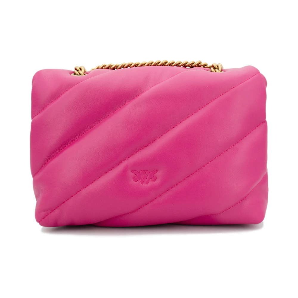 pinko Klassieke Love Bag Puff Pink Dames