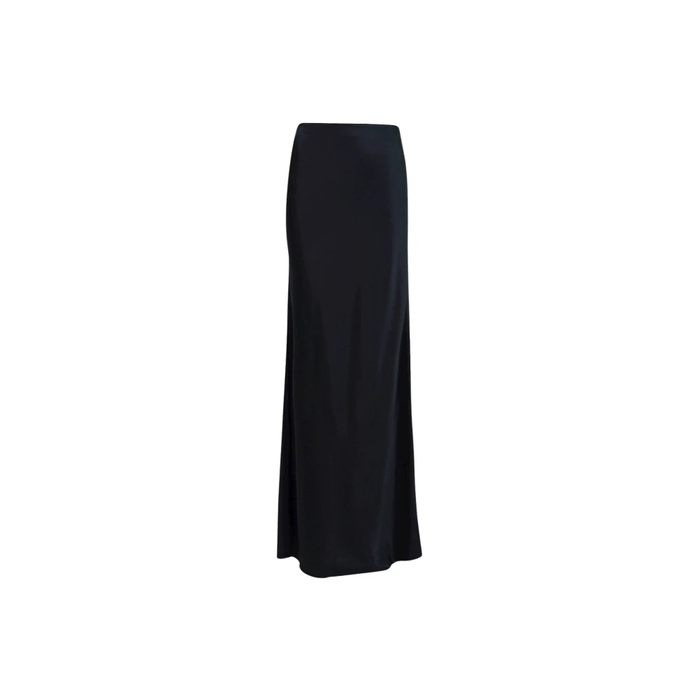 March23 Maxi-rok met bloemenprint Blue Dames