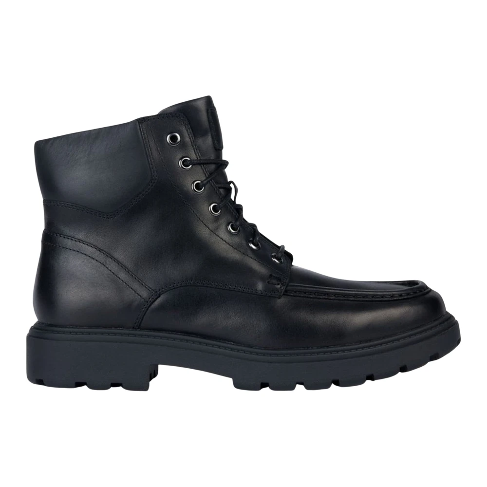 Geox Spherica Ec7 - Male - Lace-Up Boots - Black - 11 Uk - Shoes