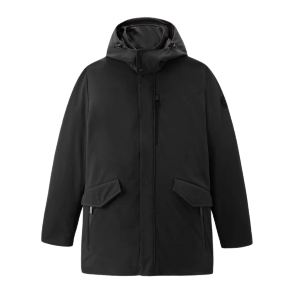 Woolrich Barrow Mac Soft Shell Jacka Black, Herr