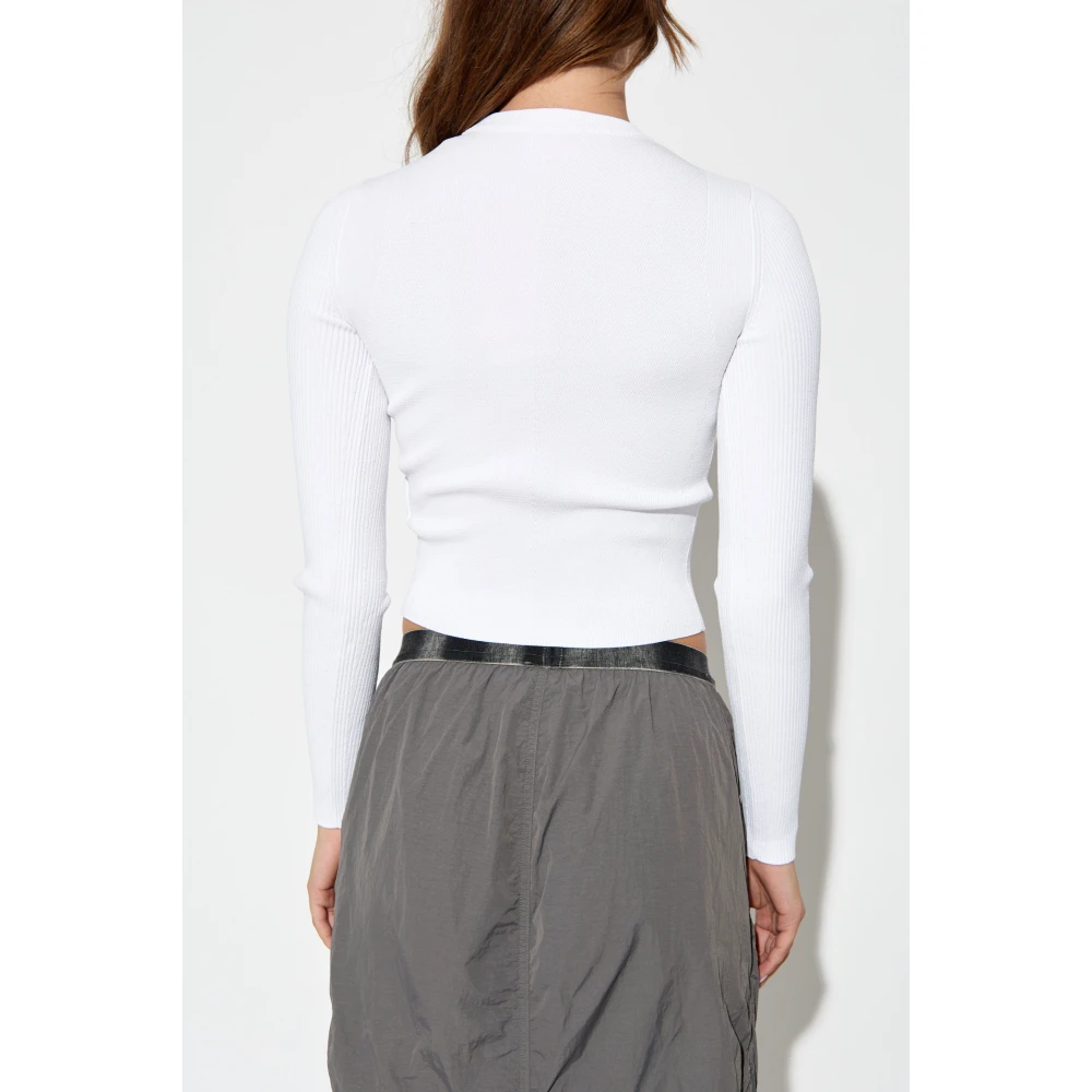 Diesel Sweater `M-Valari` White Dames
