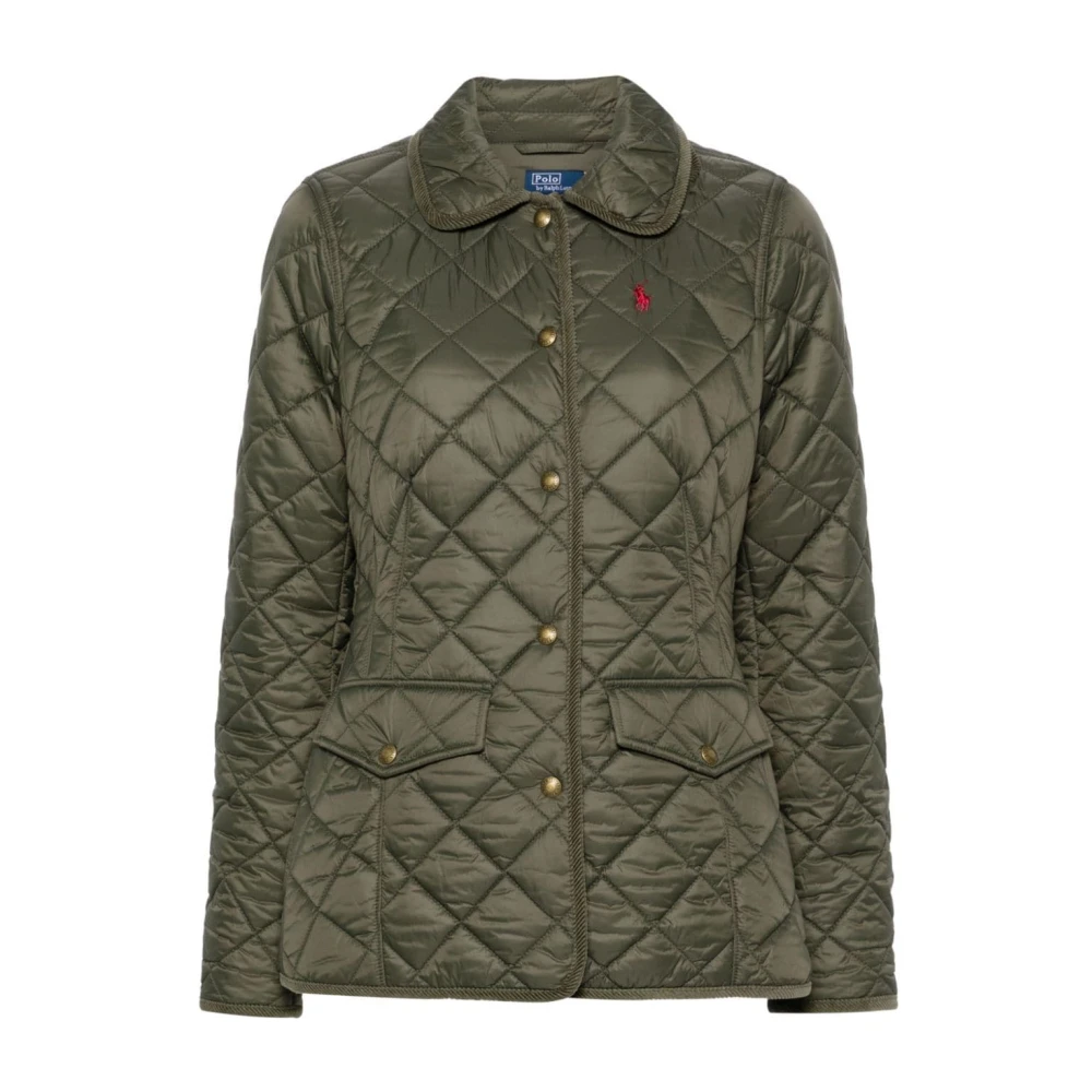 Polo Ralph Lauren Groene Casual Nylon Jas Green Dames