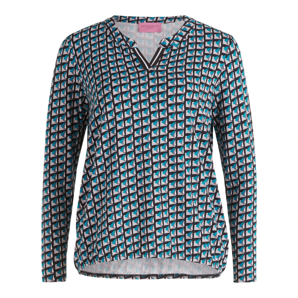 Betty Barclay Grafische Print Blouse Shirt Multicolor Dames