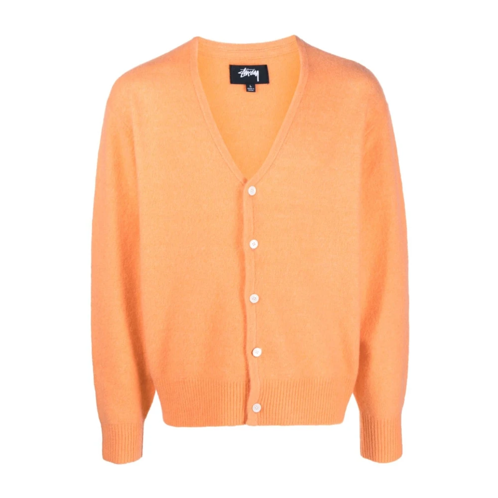 Stüssy Oranje Sweaters True to Size Orange Heren