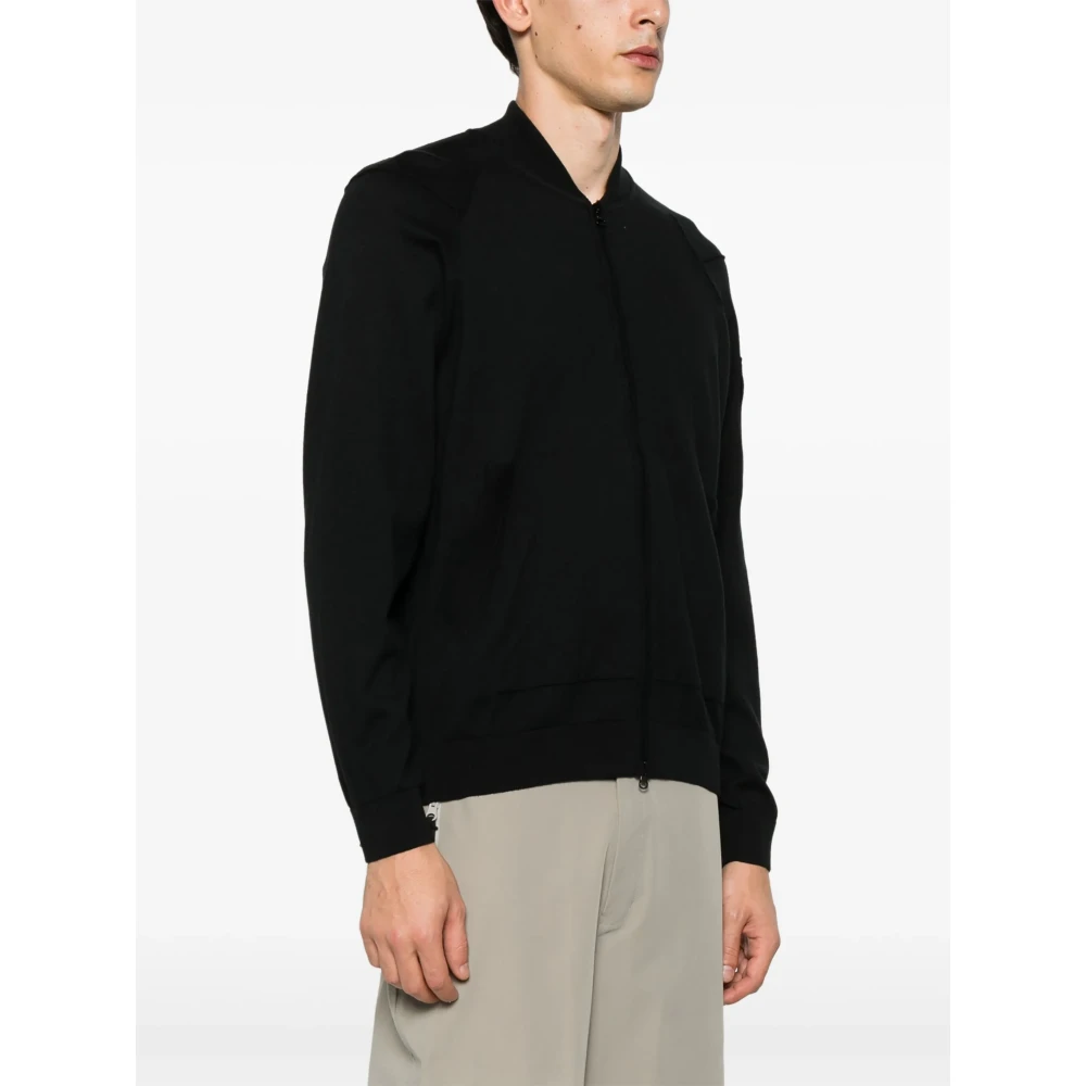 C.P. Company Zwarte Vest met Ritszak Black Heren