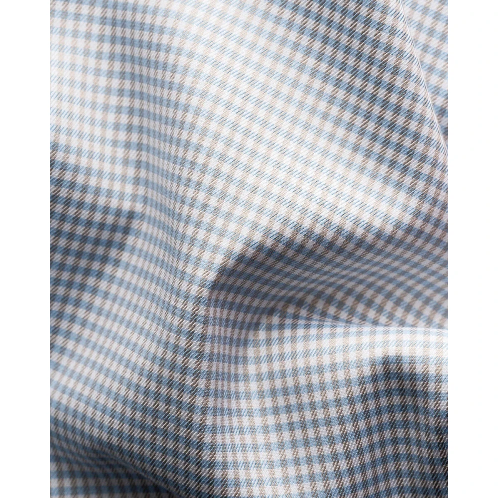 Eton Lange mouw overhemd Gray Heren