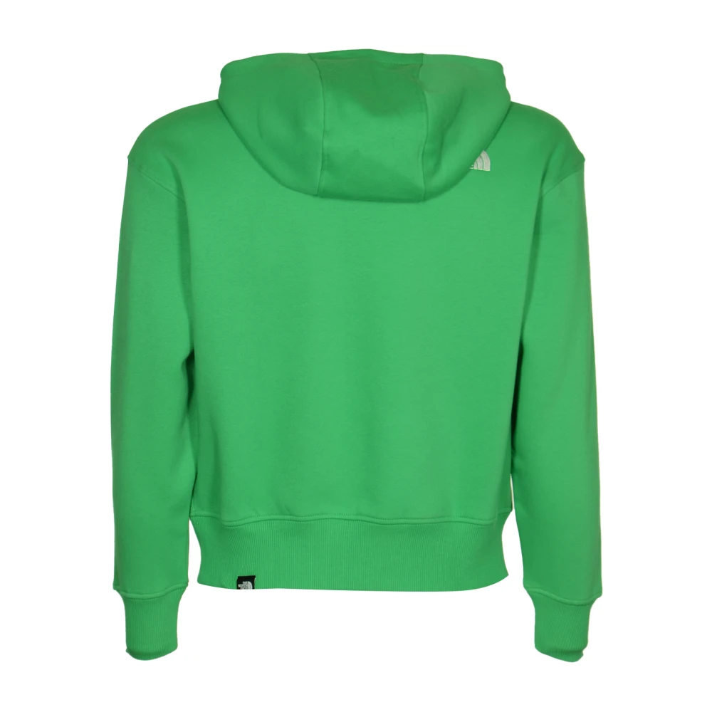 The North Face Essential Hoodie Sweaters Green Heren