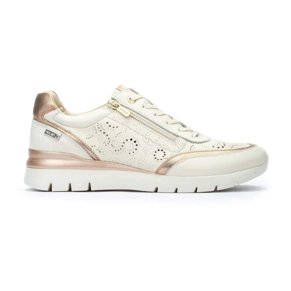Pikolinos Comfortabele Cantabria Sneaker Off Dames Schoenen Wit