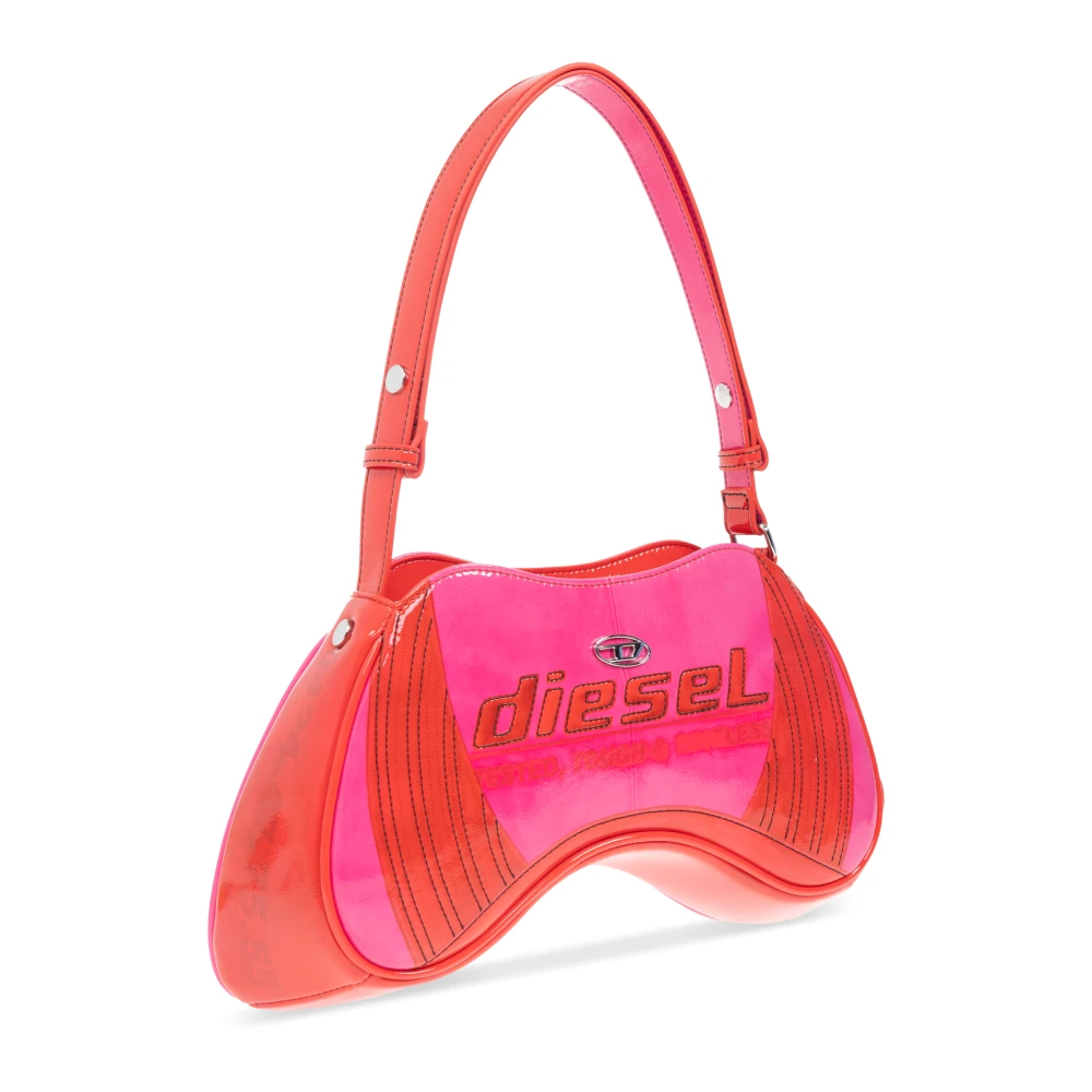 Diesel Schoudertas Play Shoulder Pink Dames