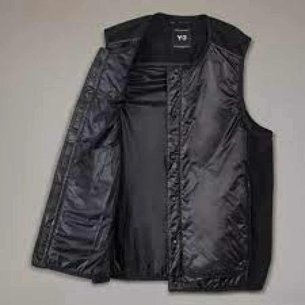 Y-3 - Jackets > Vests - Black - Y-3 - Modalova