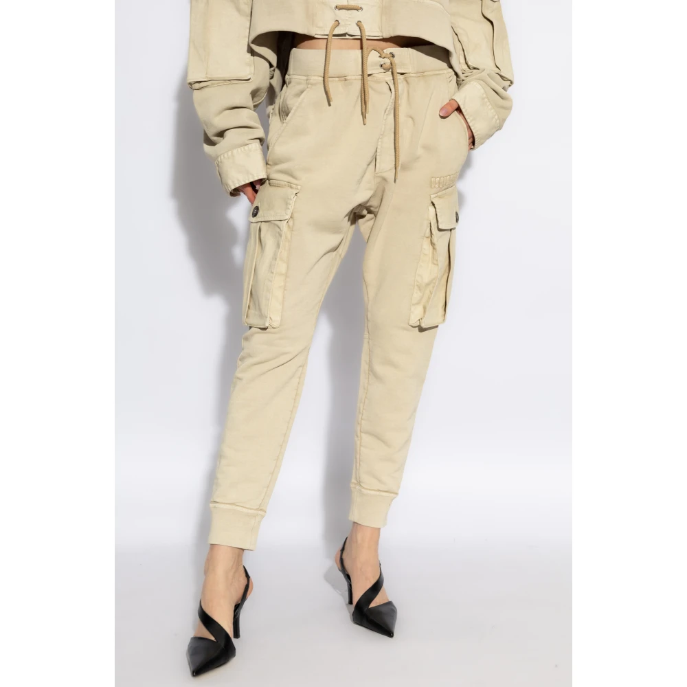 Dsquared2 Sweatpants Beige Dames