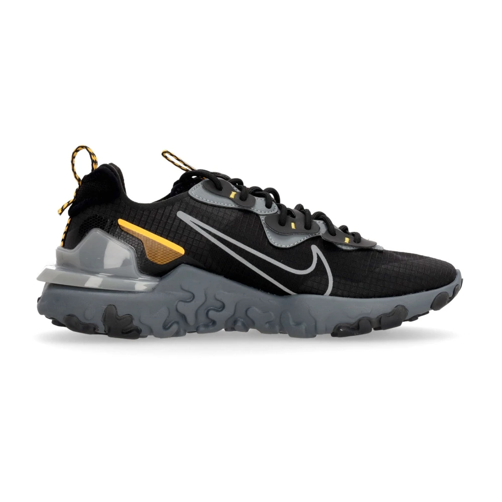 Nike Black Running Shoes, Male, 13 Uk, React Vision Trainers