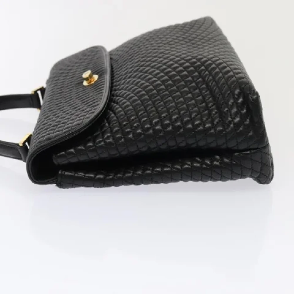 Bally Pre-owned Leather handbags Black Dames